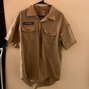 Vintage 70s 80s California park rangers shirt
